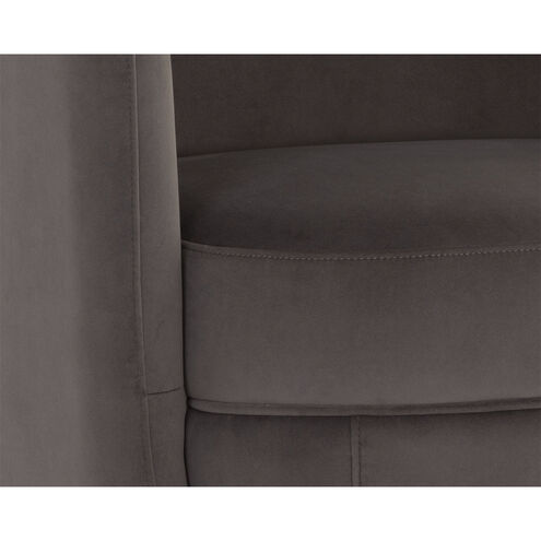 Gilley Meg Ash Swivel Lounge Chair, Swivel